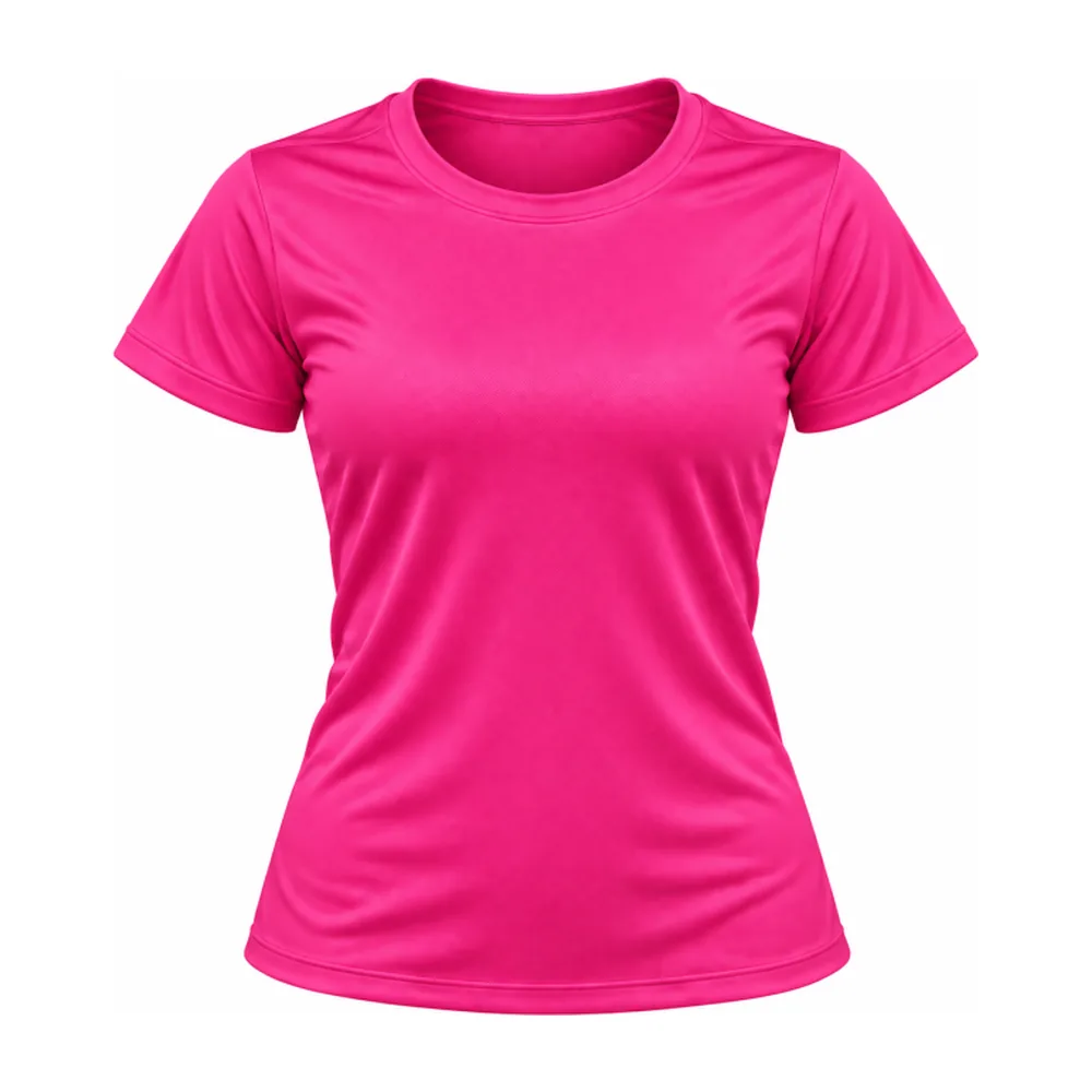 Playera Dry Fit Manga Corta Dama