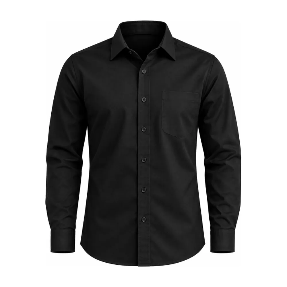 Camisa de Gabardina Manga Larga Caballero, foto 4