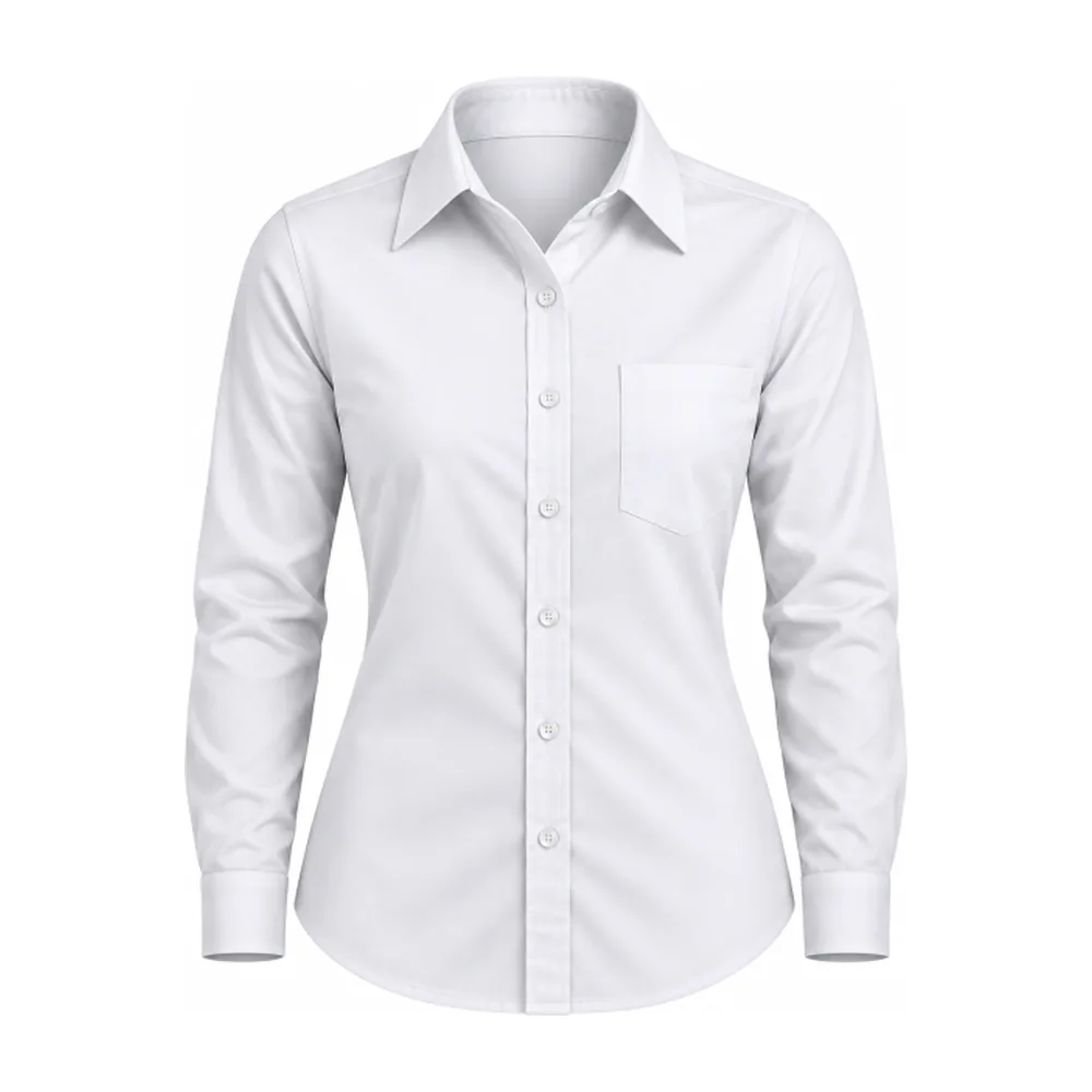 Camisa de Gabardina Manga Larga Dama, foto 4