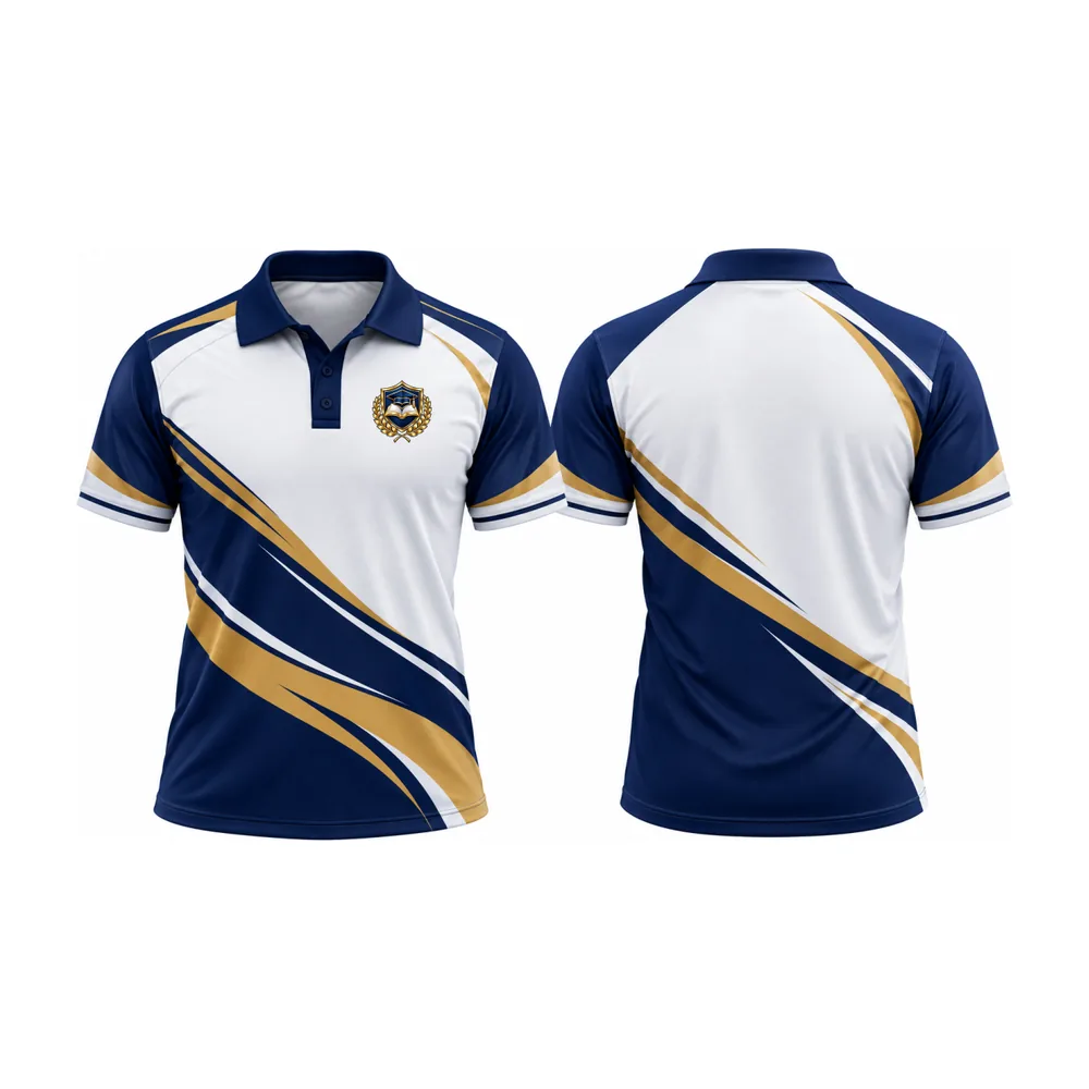 Playera Polo Escolar Full Print