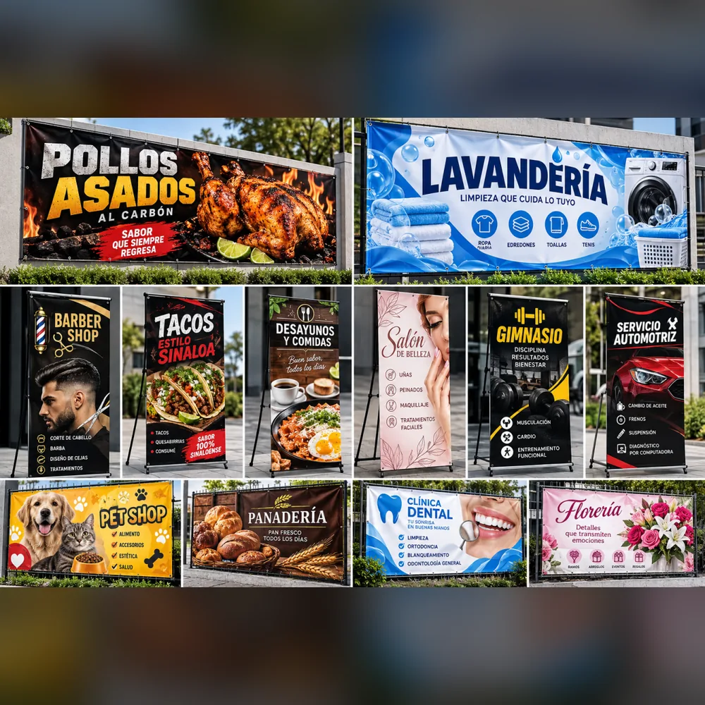 Lonas y banners impresos